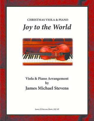 Book cover for Joy to the World - Christmas Viola