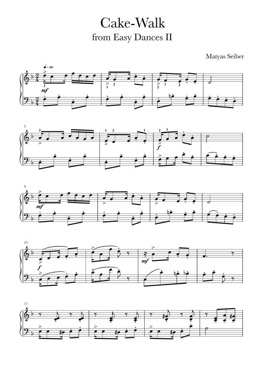 Cake-walk Piano Method scores gallery preview page 1