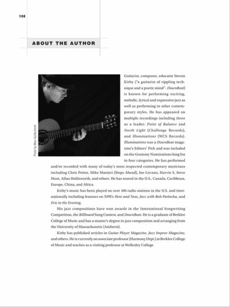 Jazz Guitar Improvisation Strategies Electric Guitar scores gallery preview page 14