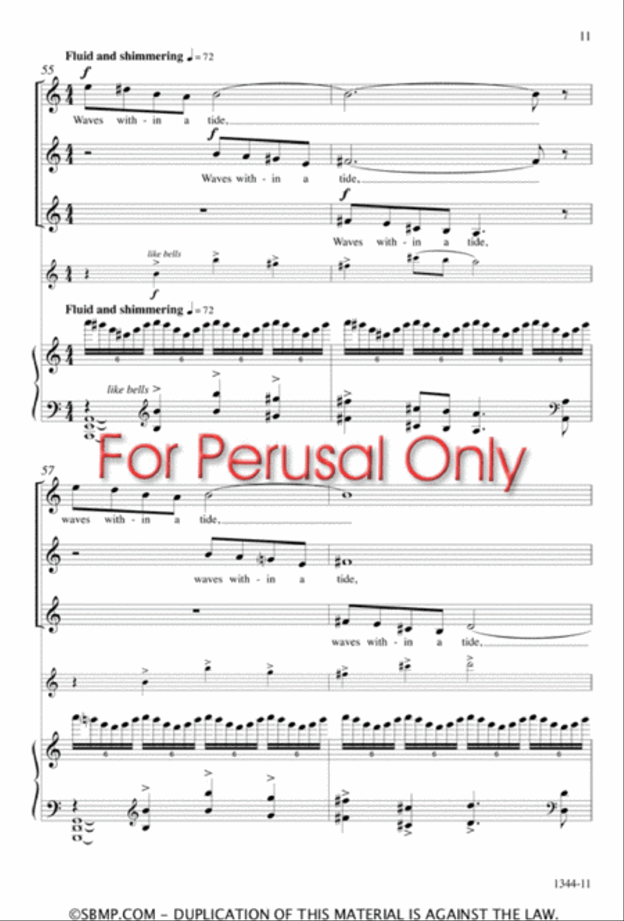 This Perfect Beauty - SSA Octavo SSA scores gallery preview page 10