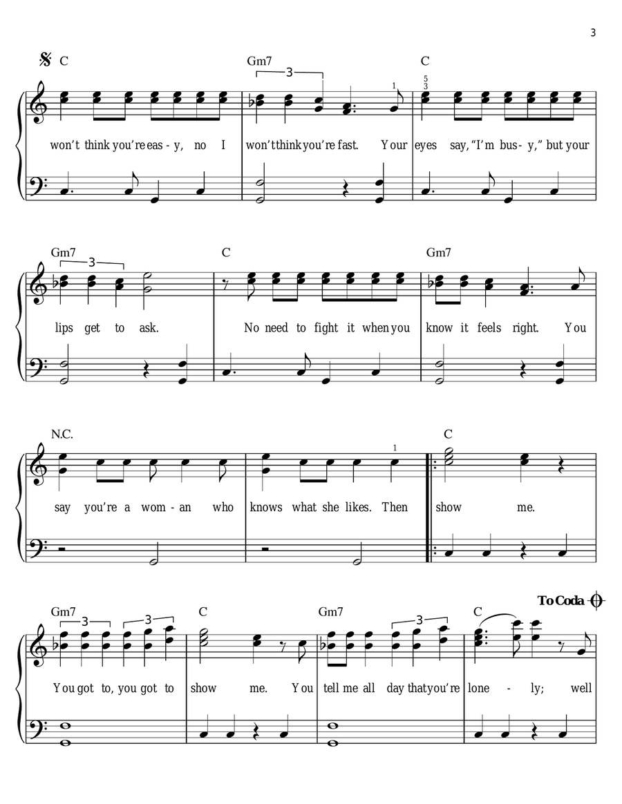 Show Me Easy Piano scores gallery preview page 3