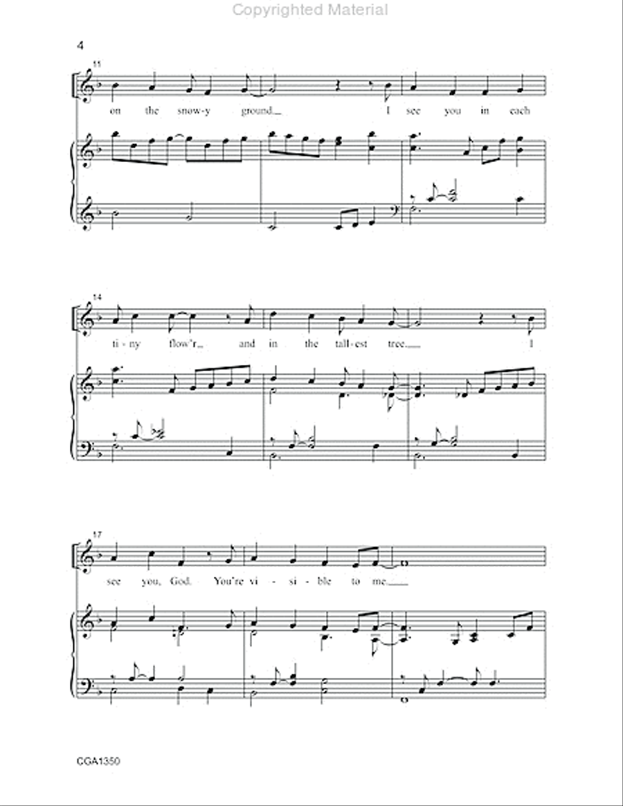 I See You, God I See You, God 2-Part scores gallery preview page 3