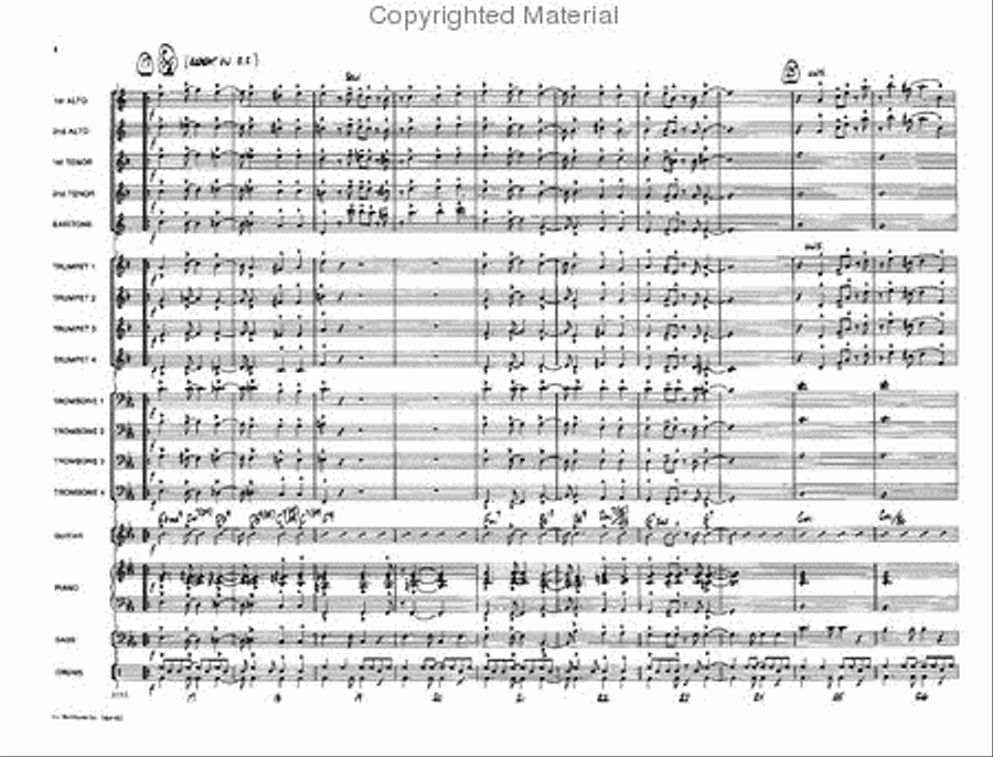 Nada Mas Jazz Ensemble scores gallery preview page 4