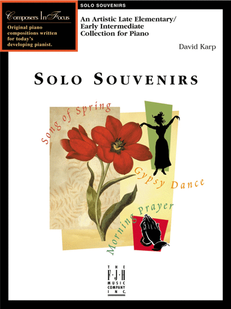 Solo Souvenirs Easy Piano scores gallery preview page 2