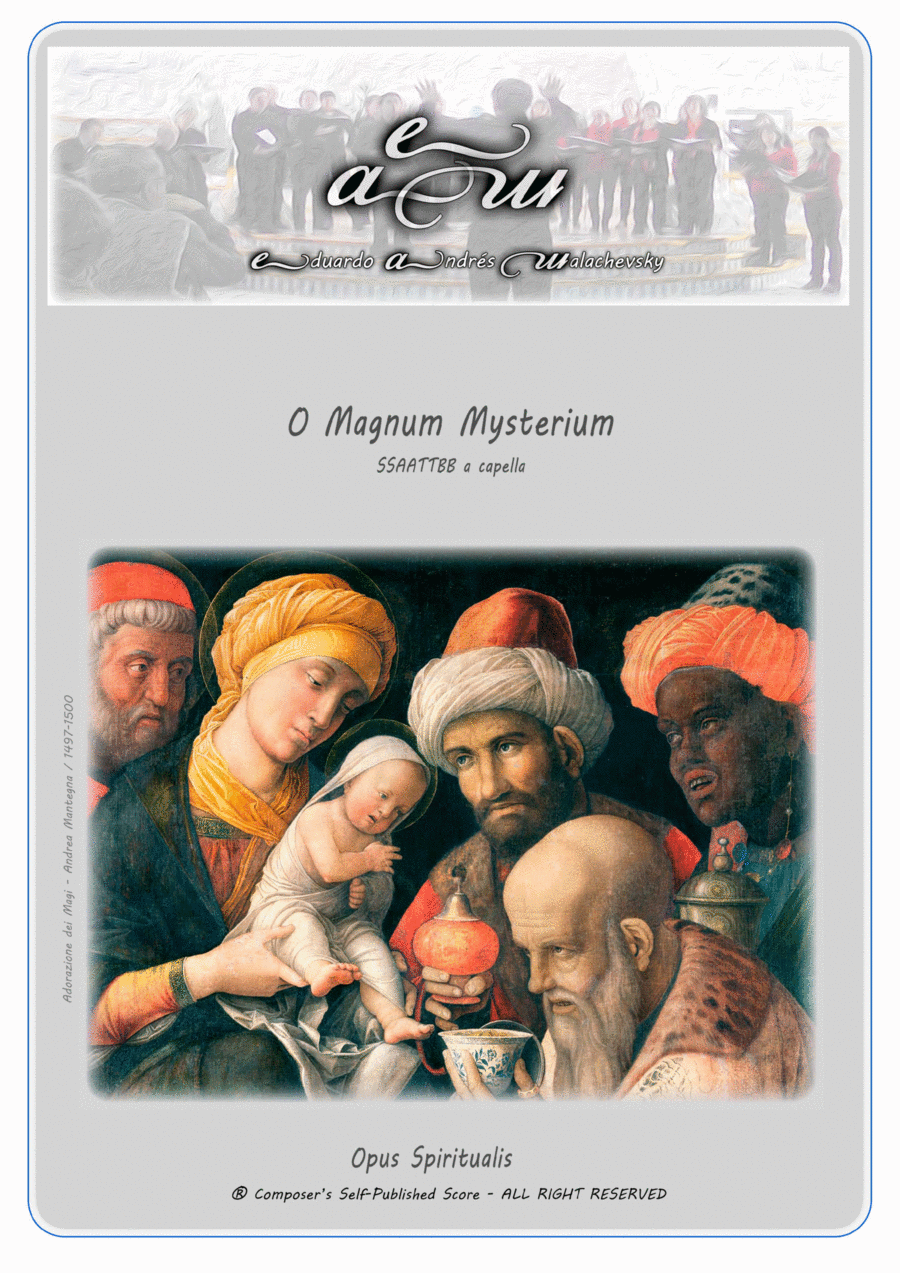 O MAGNUM MYSTERIUM Divisi scores gallery preview page 1