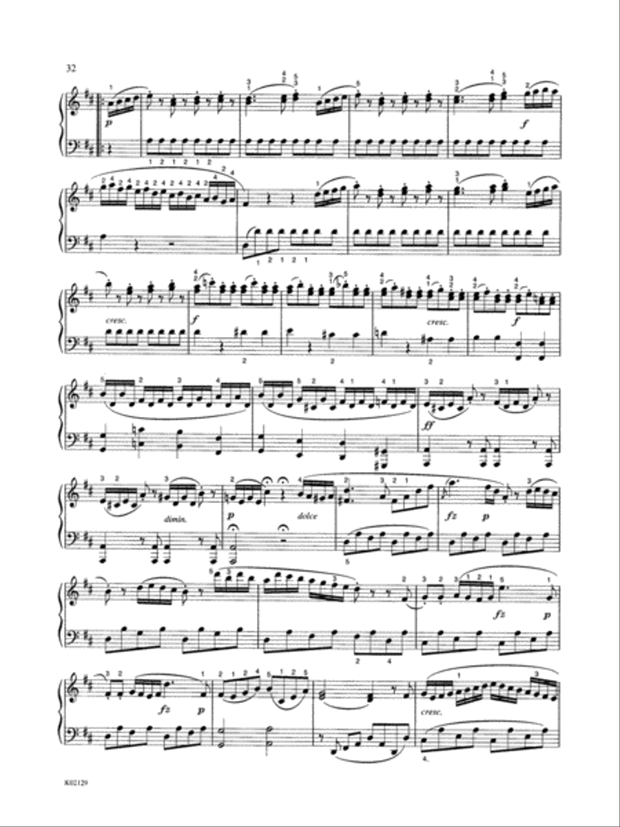 Clementi: Six Sonatinas, Op. 36, No. 6 Piano Solo scores gallery preview page 3