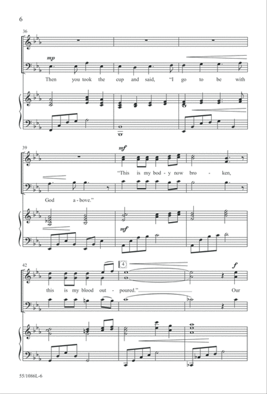 Out of the Shadows 3-Part scores gallery preview page 6