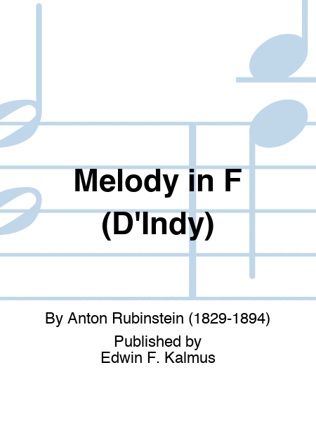 Melody in F (D