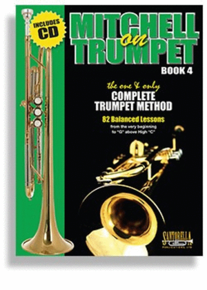 Book cover for Mitchell on Trumpet * Book 4 with CD