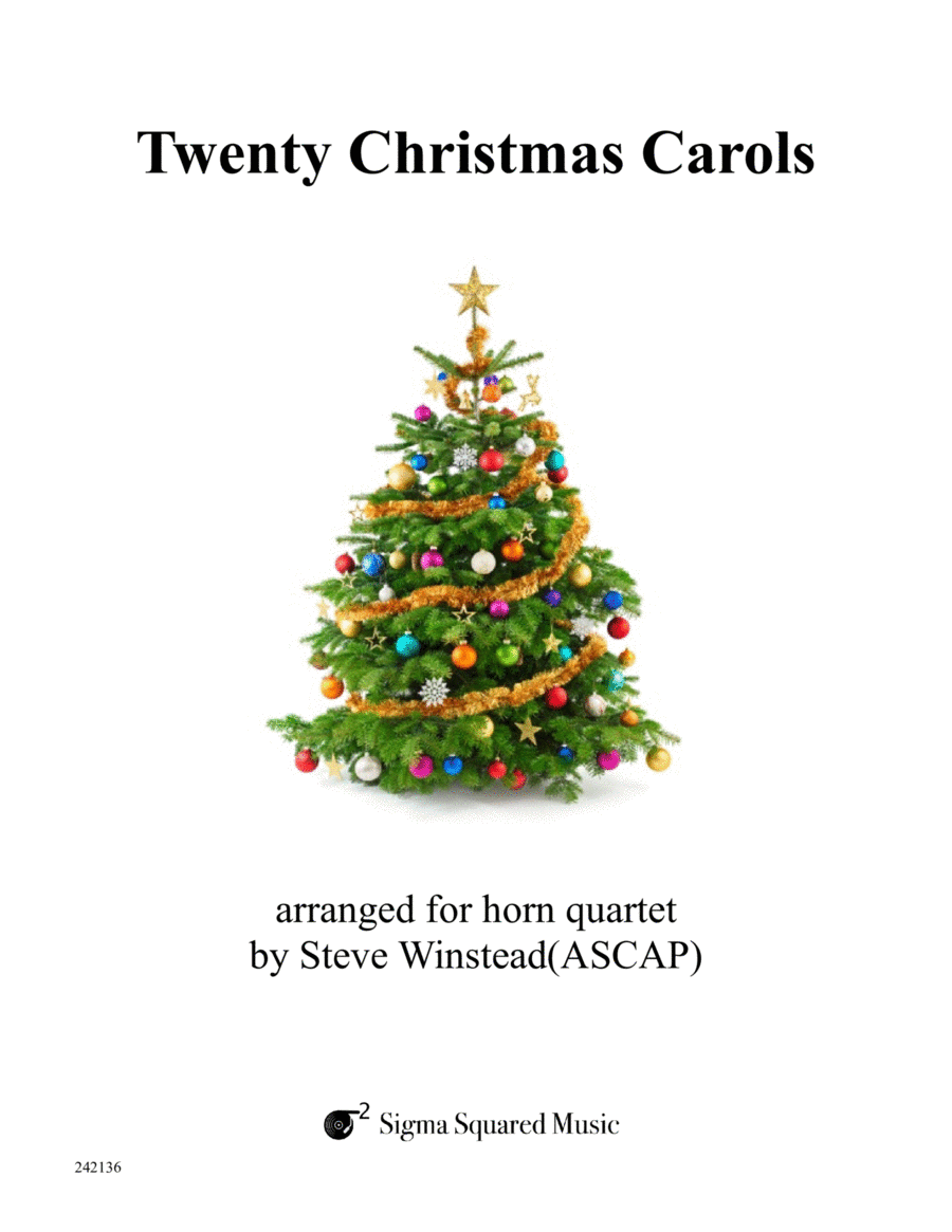 Twenty Christmas Carols for French Horn Quartet image number null
