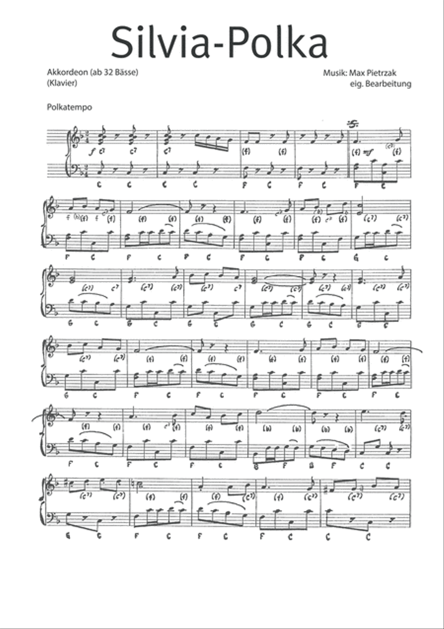 Silvia-Polka Silvia-Polka Accordion scores gallery preview page 3