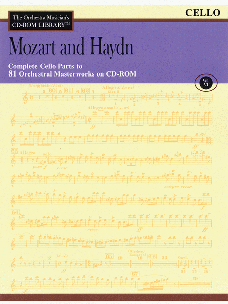 Mozart and Haydn - Volume VI (Cello)