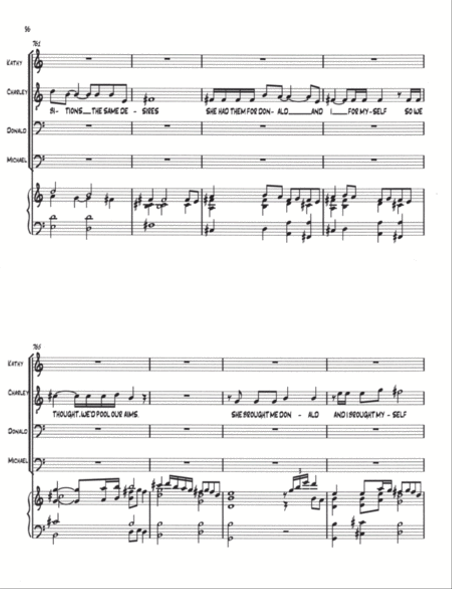 The Little Lady Here The Little Lady Here Voice Solo scores gallery preview page 2