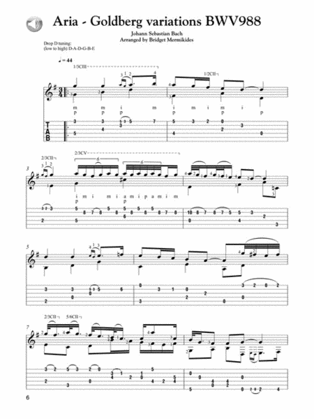 Classical Guitar Sheet Music image number null