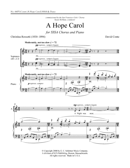 A Hope Carol (Downloadable)