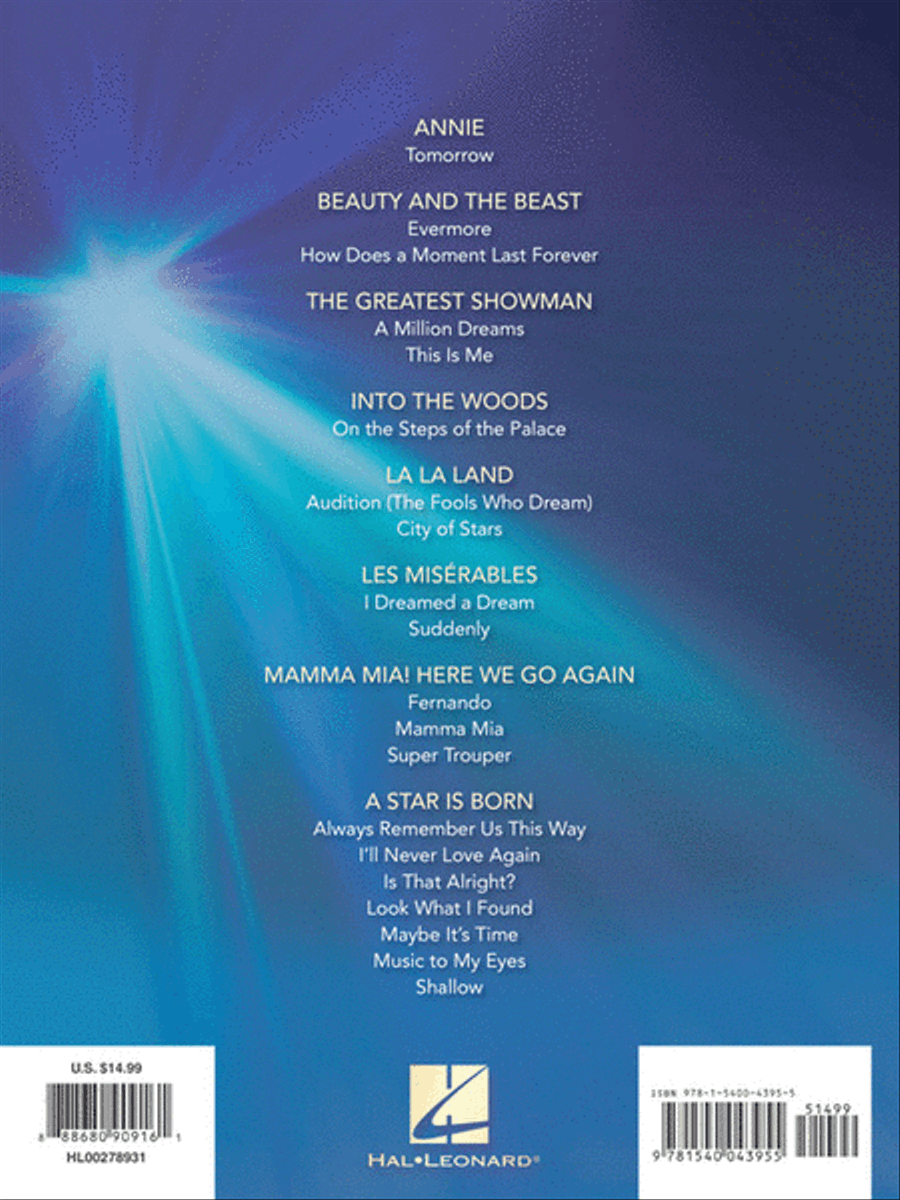 Songs from A Star Is Born, La La Land, The Greatest Showman, and More Movie Musicals Electronic Keyboard scores gallery preview page 7