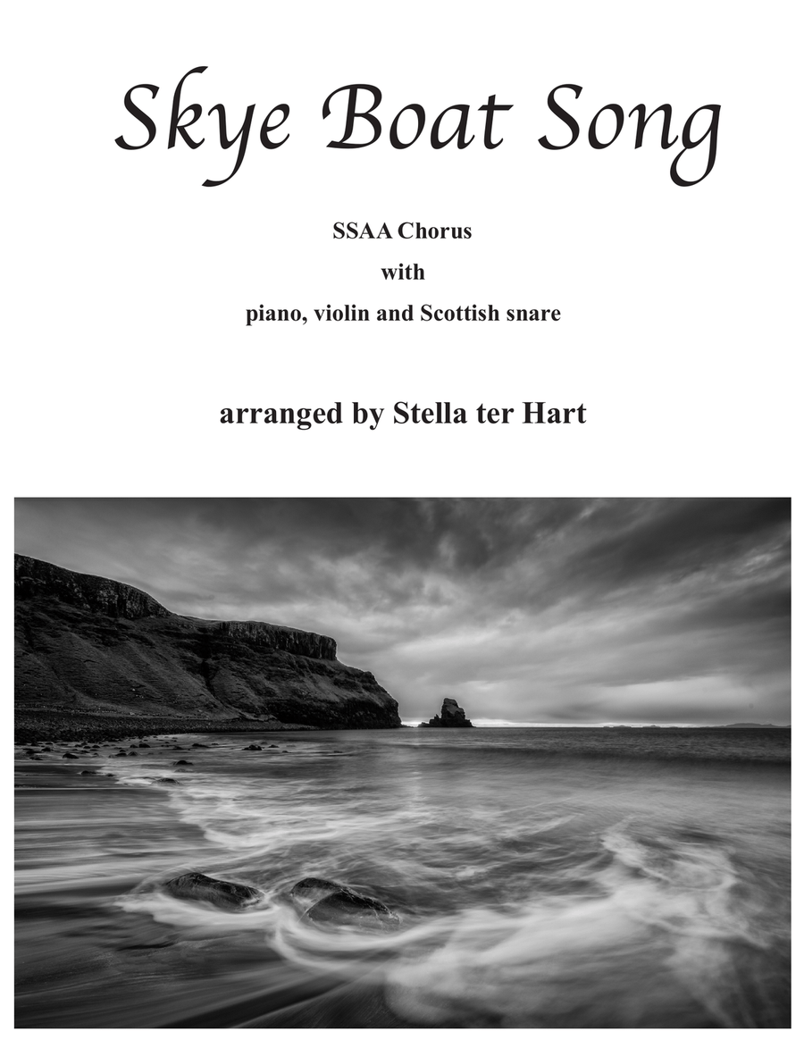 Skye Boat Song SSAA scores gallery preview page 1