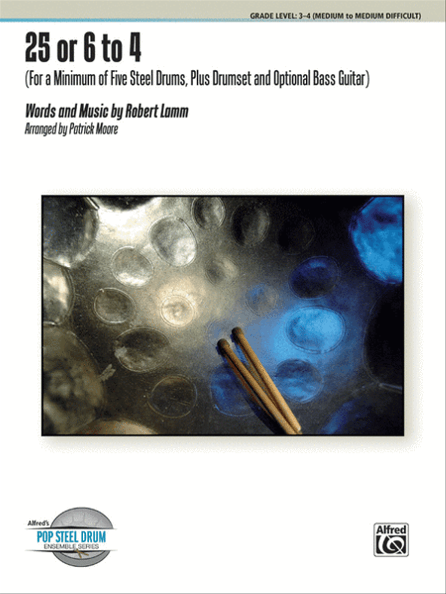 25 or 6 to 4 25 or 6 to 4 Steel Drum Band scores gallery preview page 1