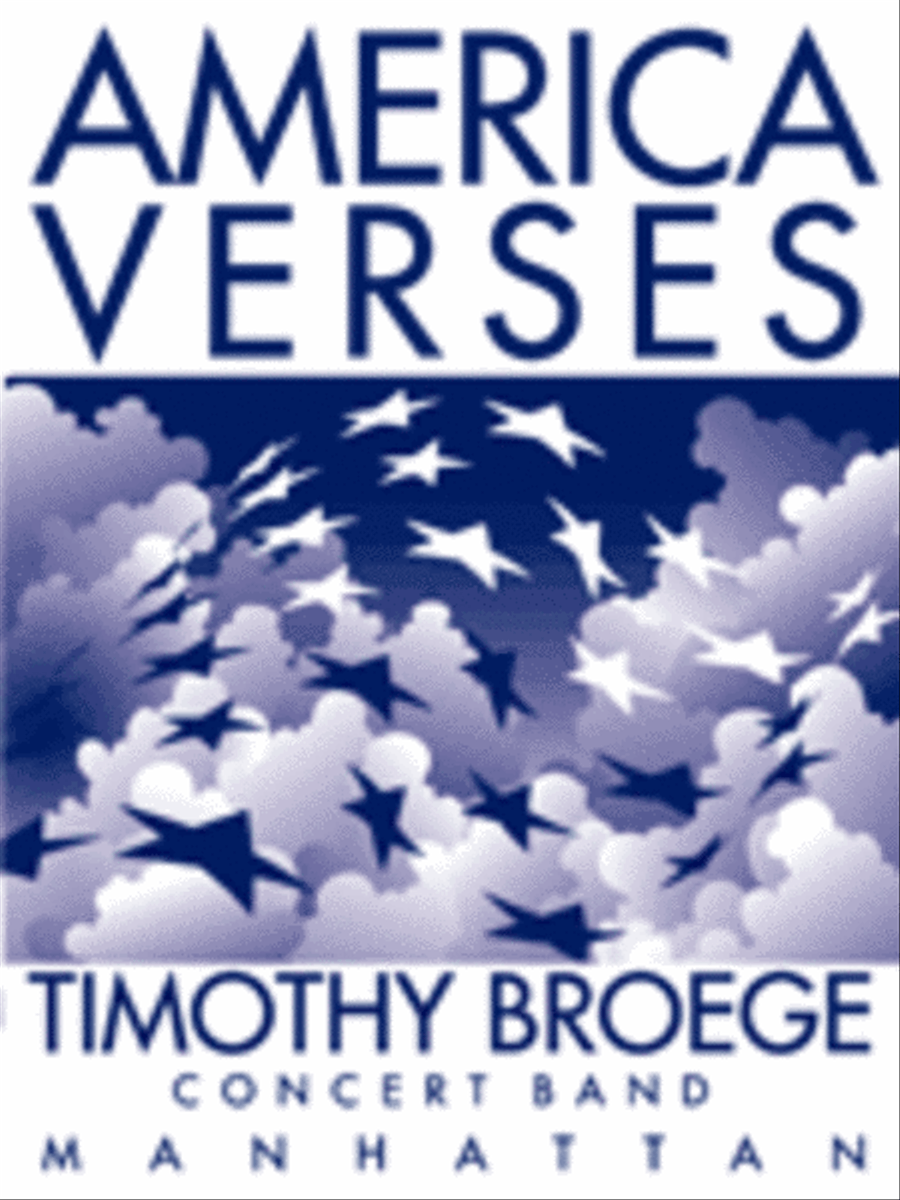 America Verses Concert Band scores gallery preview page 1