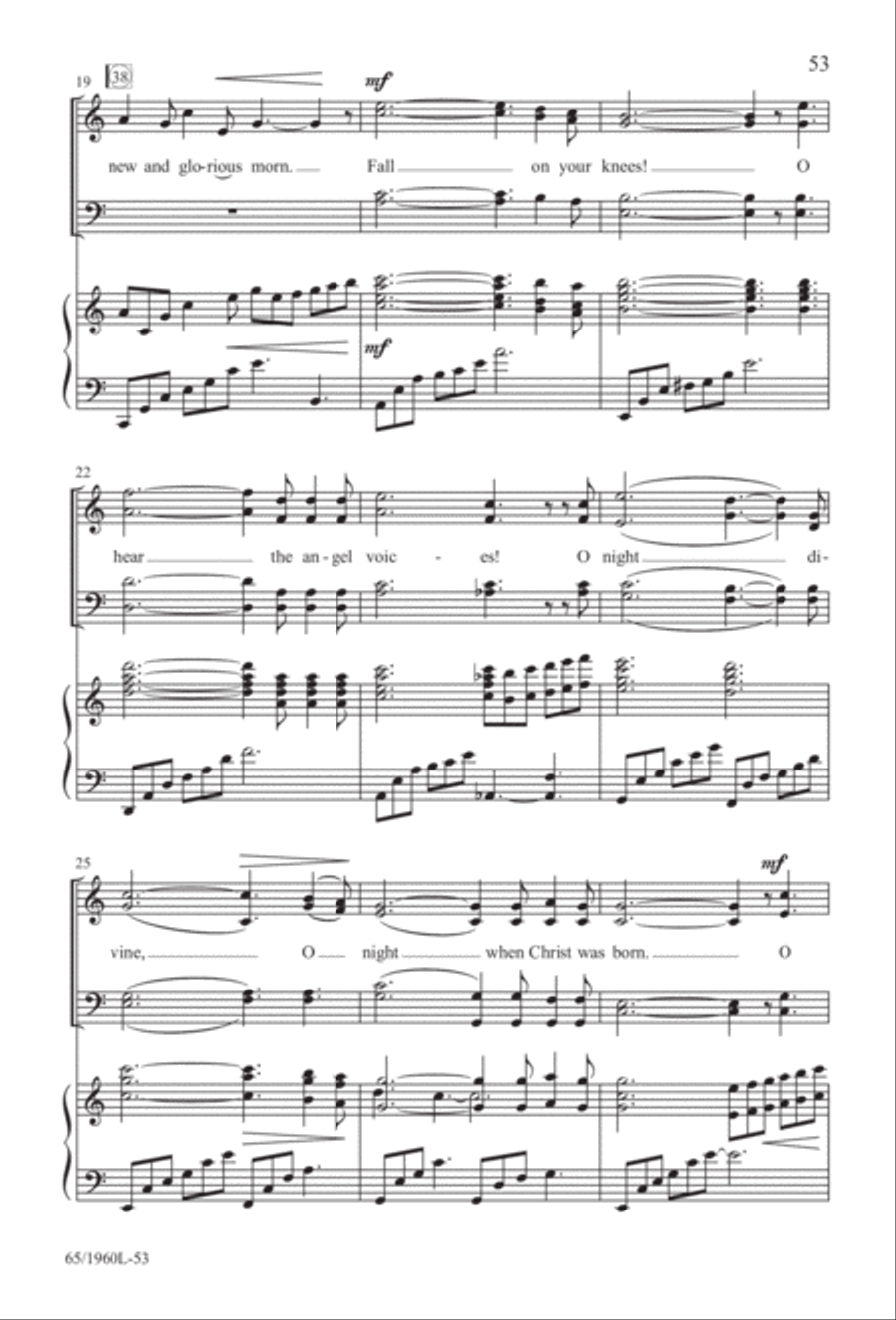 A New Birth...A New Beginning 4-Part scores gallery preview page 54