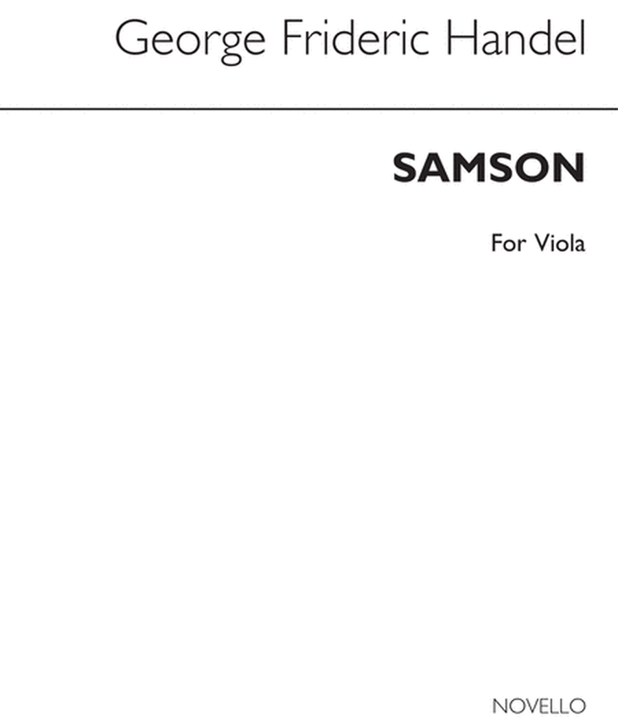 Samson (Viola Part)