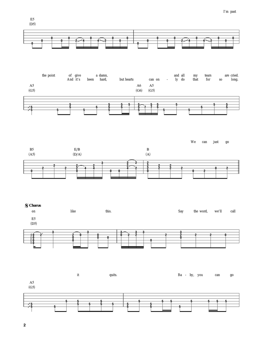Either Way Acoustic Guitar scores gallery preview page 2