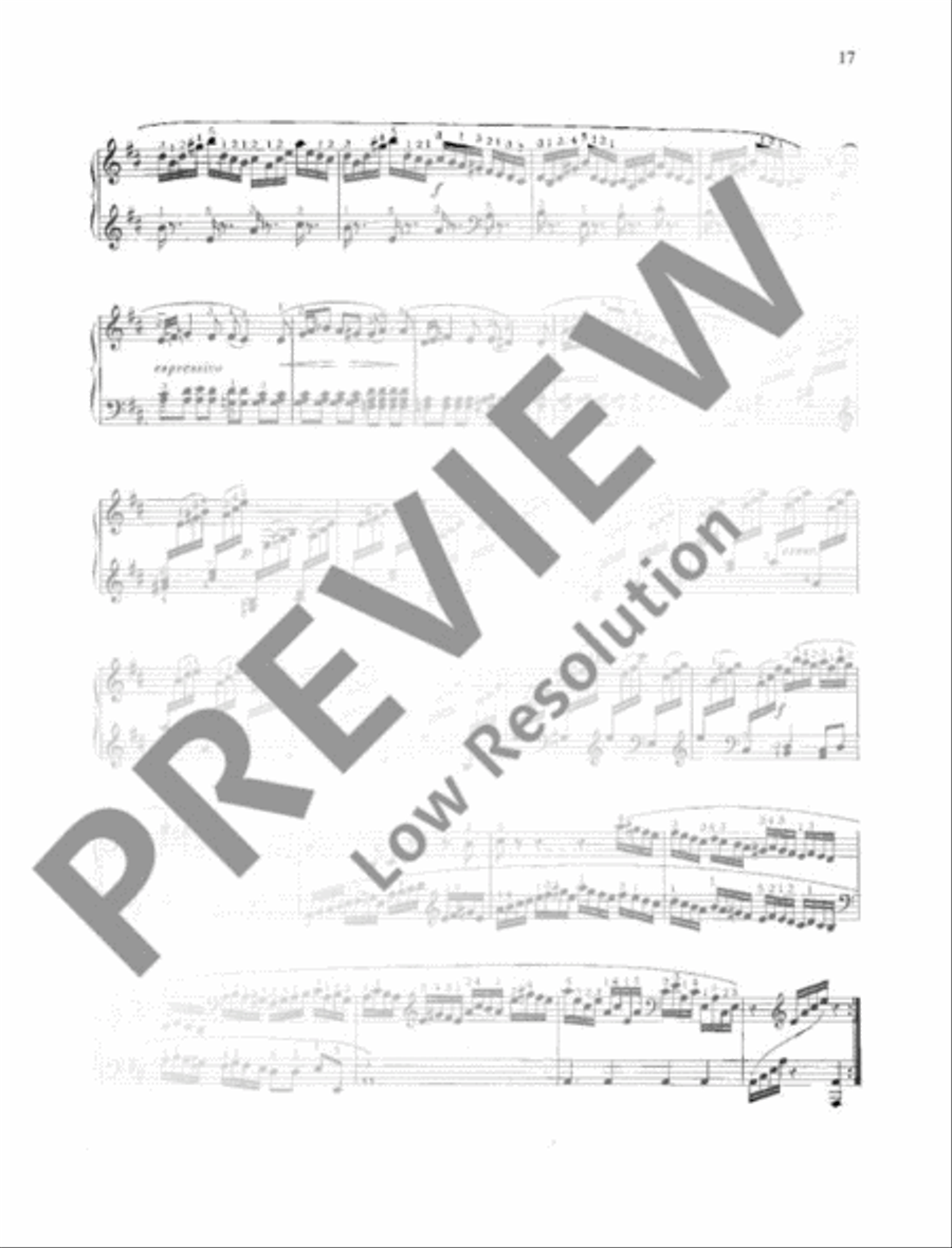 10 Selected Sonatas Piano Solo scores gallery preview page 18