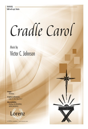 Book cover for Cradle Carol