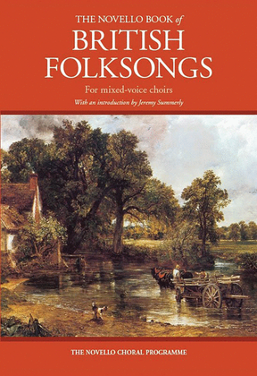 Book cover for The Novello Book of British Folksongs