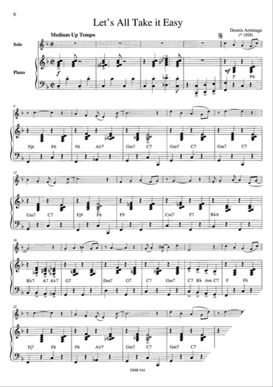 Dixieland Flute Duet scores gallery preview page 4
