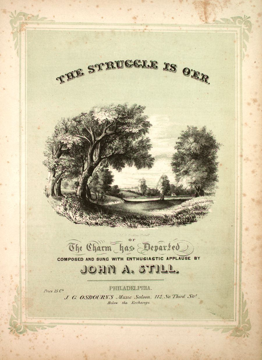 The Struggle is O'er, or, The Charm has Departed