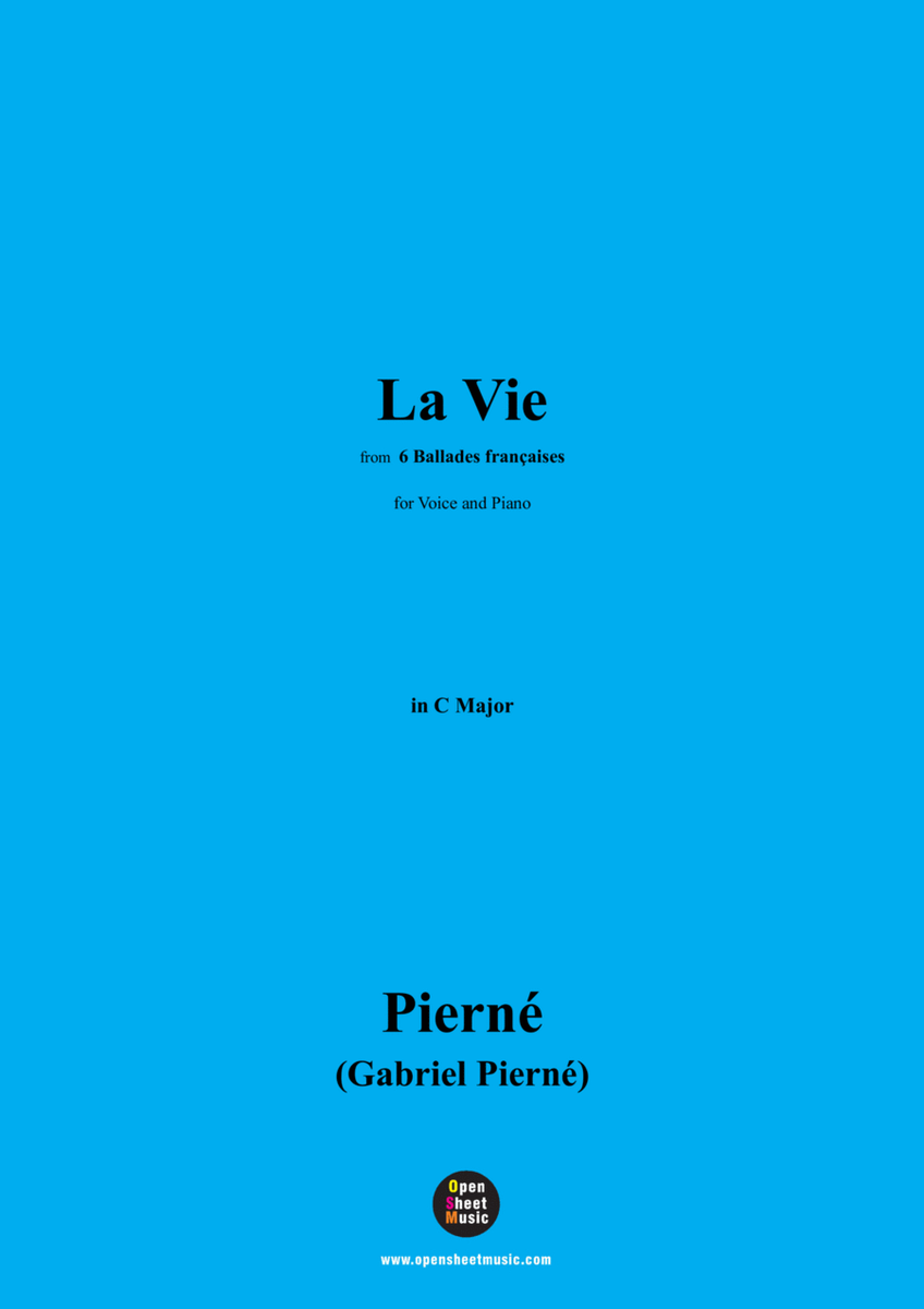G. Pierné-La Vie,in C Major