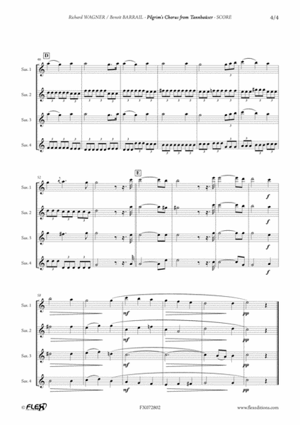 Pilgrim's Chorus from Tannhauser image number null