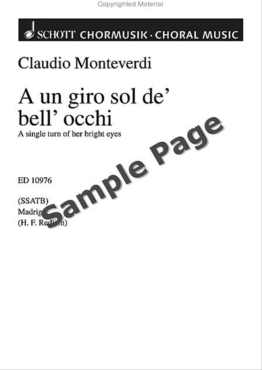 A Un Giro *******p.o.p.****** SSATB scores gallery preview page 2
