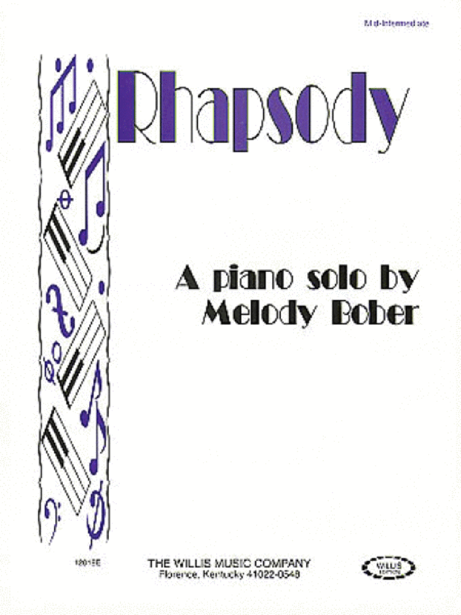 Rhapsody Piano scores gallery preview page 1