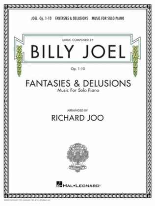 Book cover for Billy Joel – Fantasies & Delusions