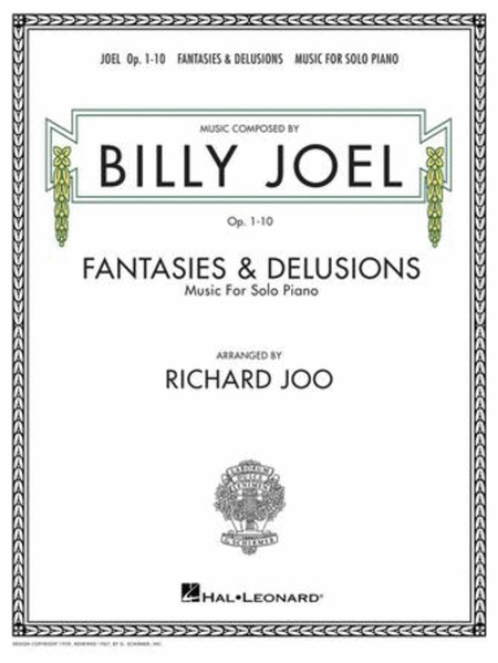 Fantasies & Delusions by Billy Joel Piano Solo - Sheet Music