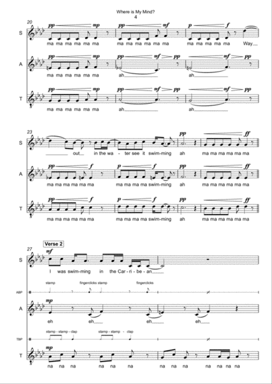Where Is My Mind? SAT scores gallery preview page 4