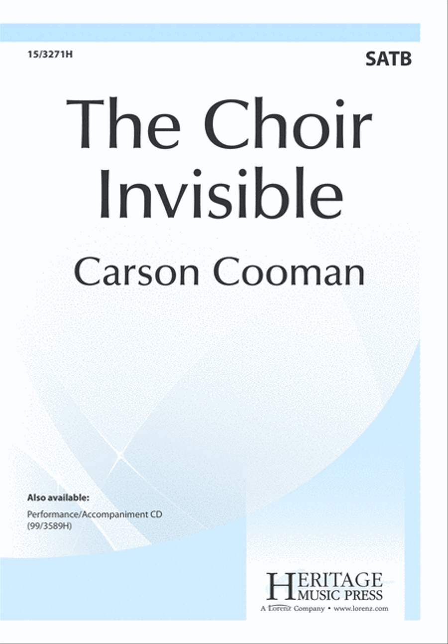 The Choir Invisible 4-Part scores gallery preview page 1