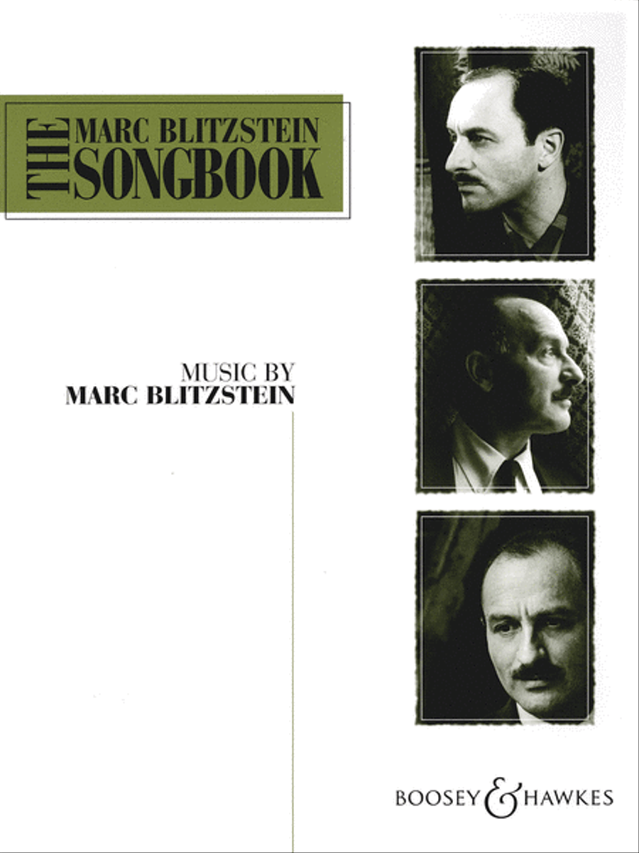 The Marc Blitzstein Songbook – Volume 1 Voice Solo scores gallery preview page 1