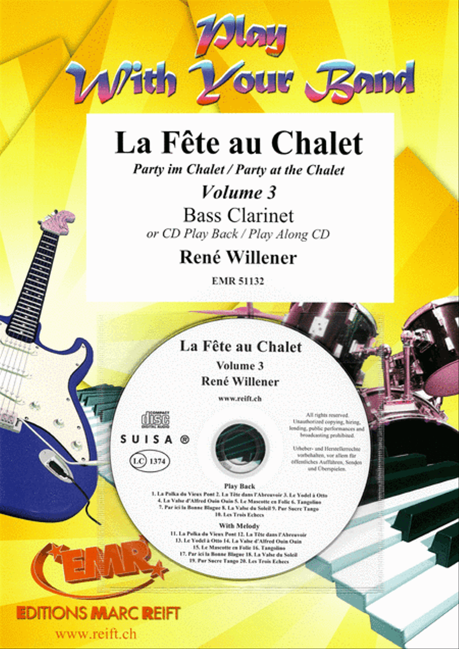 La Fete au Chalet Volume 3 Bass Clarinet scores gallery preview page 1