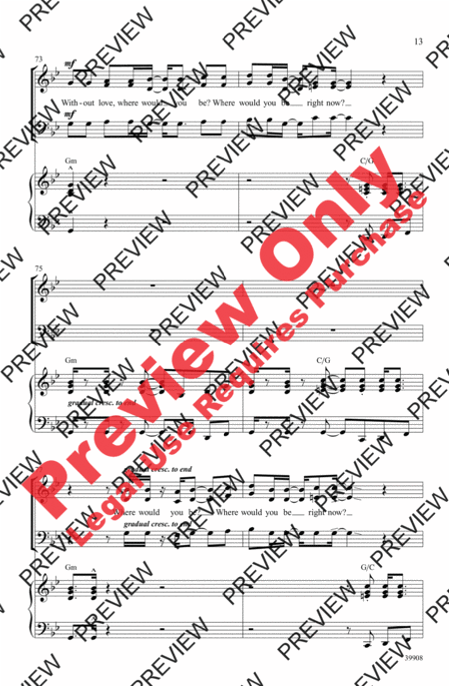 Long Train Runnin' Long Train Runnin' 3-Part scores gallery preview page 13