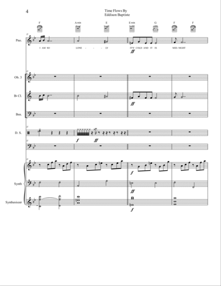 Time Flows By Large Ensemble scores gallery preview page 4