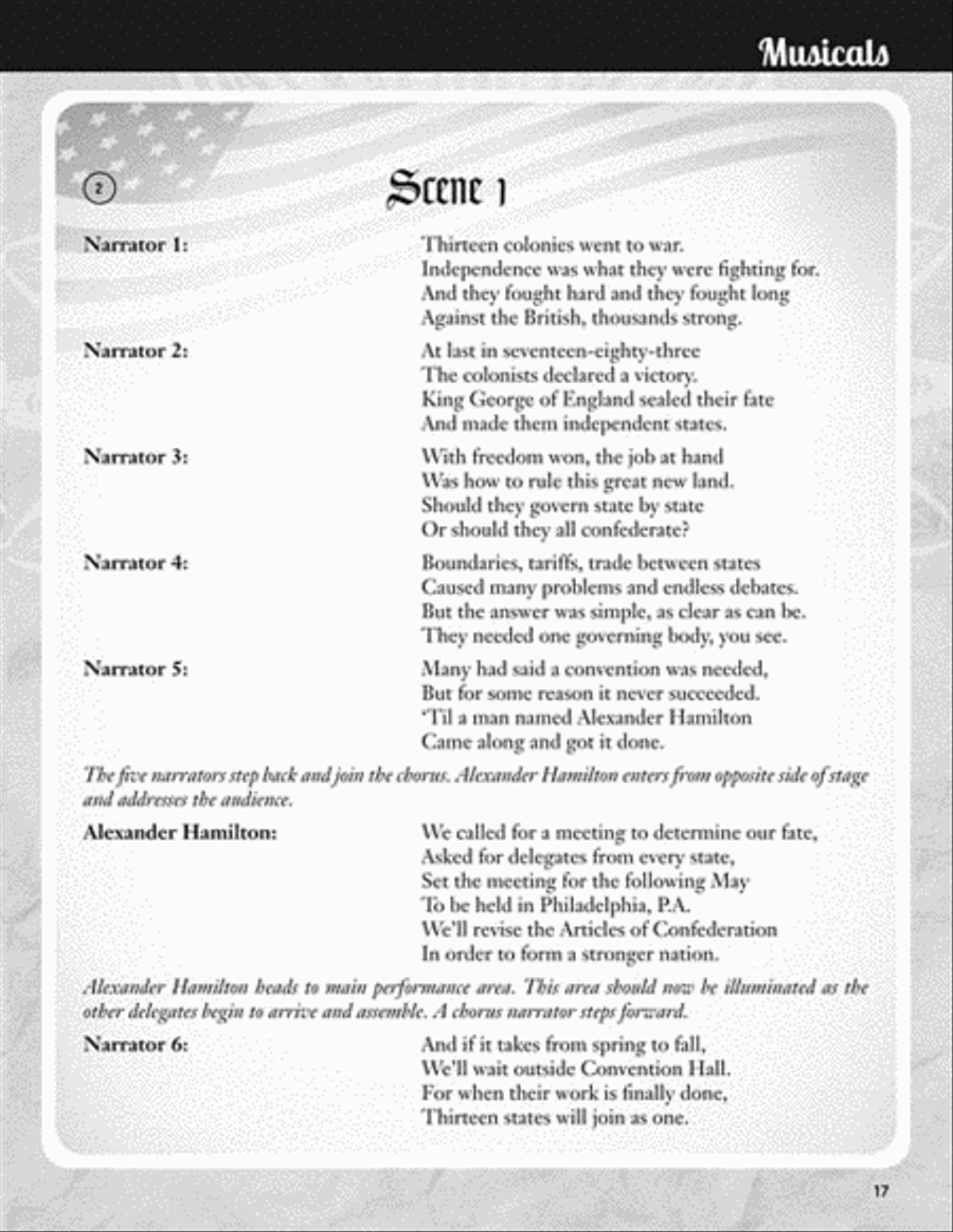 United We Stand Unison Choir scores gallery preview page 3