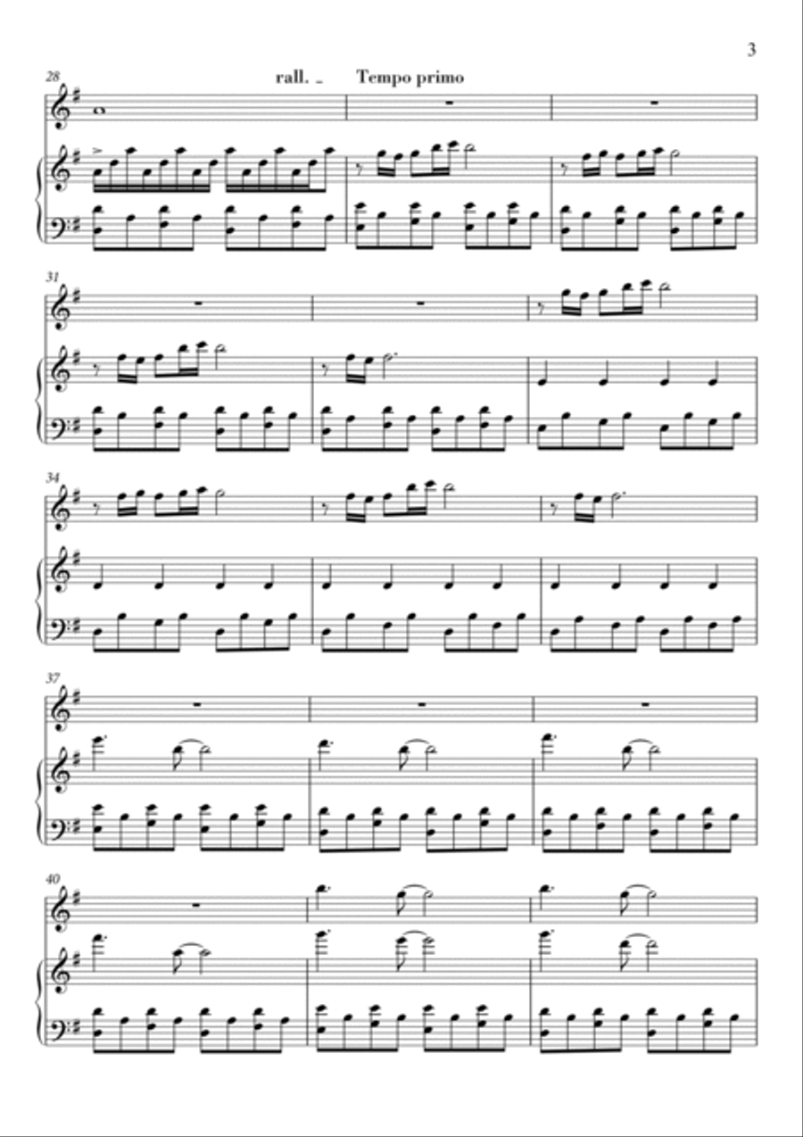 Comptine D'un Autre Été: L'après-midi Violin Solo scores gallery preview page 3