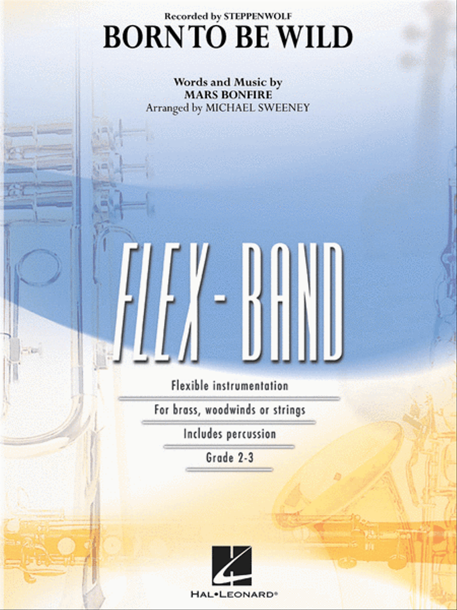 Born to Be Wild Concert Band scores gallery preview page 1