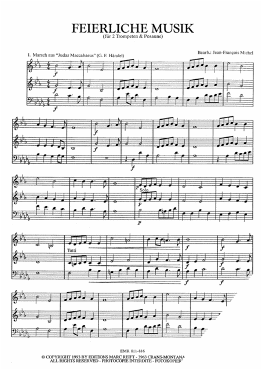 Feierliche Musik