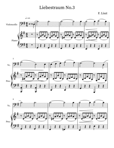 Liebestraum No.3 - Liszt