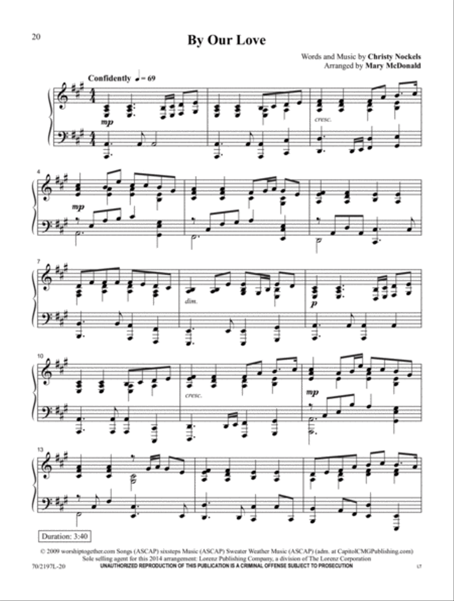 From the Heart Piano Solo scores gallery preview page 9
