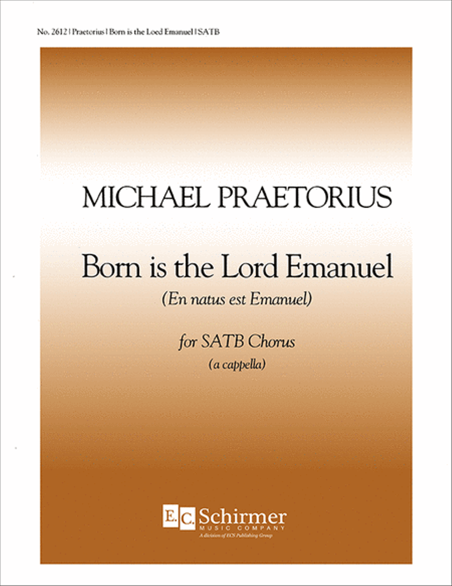Born is the Lord Emanuel (En natus est Emanuel) 4-Part scores gallery preview page 1